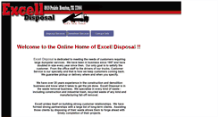 Desktop Screenshot of excell-disposal.com